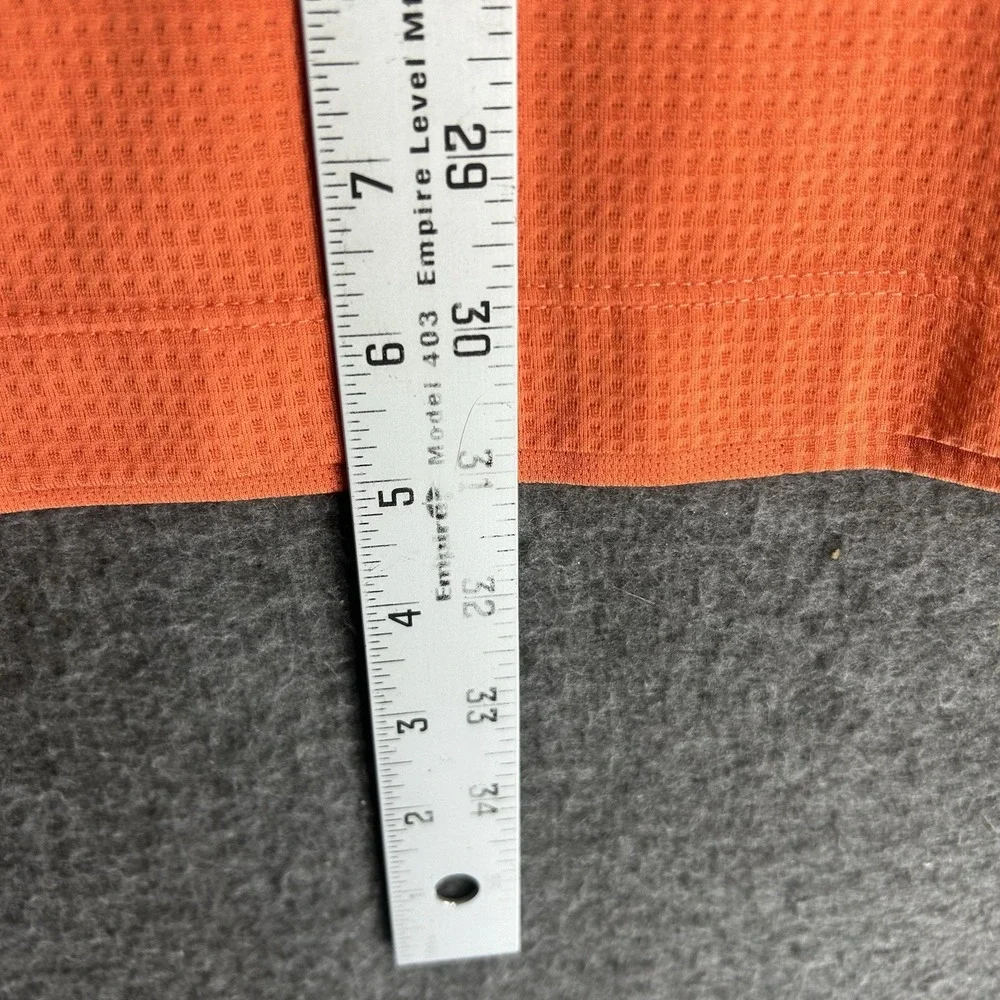 Nike Troon North Golf Polo Shirt Mens XL Orange Breathable Short sleeve - Picture 7 of 13